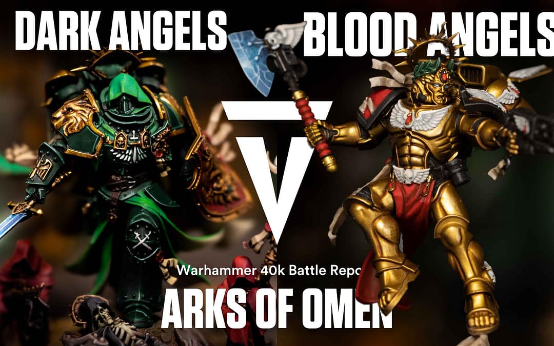Dark Angels vs Blood Angels: Warhammer 40K 2000pts Battle Report!